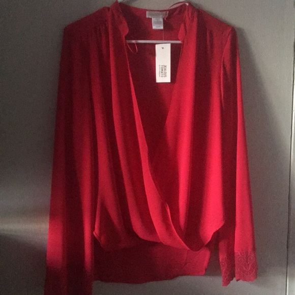Red blouse - Picture 2 of 2